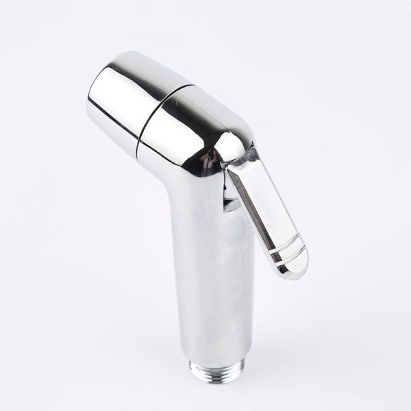 Chrome Color Hand Spray Shattaf , Hand Held Bidet Sprayer For Toilet