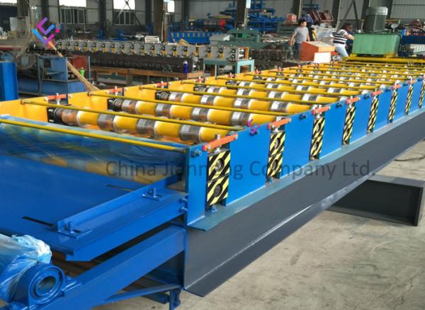 Hydraulic Cold Steel Standing Seam Roofing Machine / Plate Bending Machine