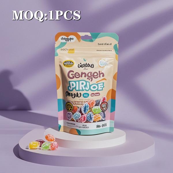 3.5g 7g 14G 28g Dry Flower Wholesale Stand up Pouch Zipper Custom Mylar Food Packaging Plastic Bag