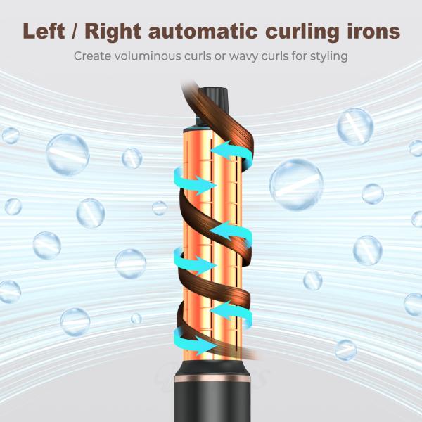 Professional Hot Air Styling Hair Dryer Brush 5 in 1 Speed Negative Ionic Fast Drying Cold 4 Gear Valtage 110V/50HZ 240V/60HZ