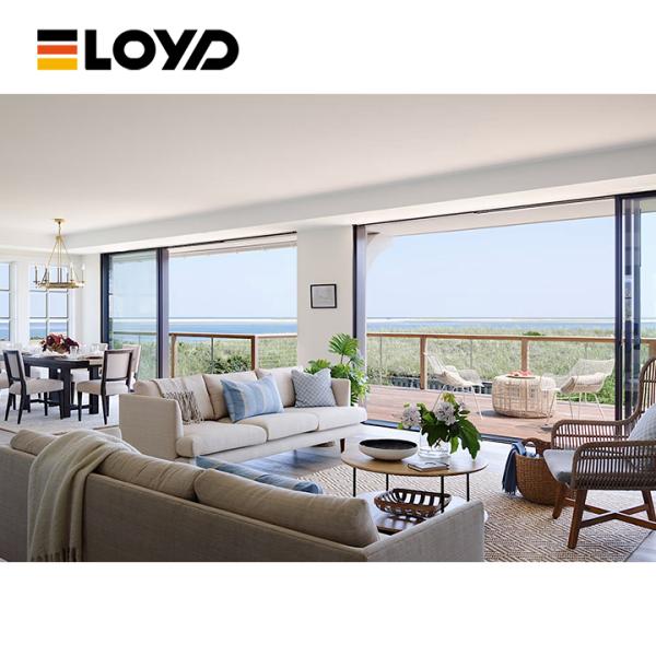 Heavy Duty Commercial Sliding Door Double Clear Tempered Glass