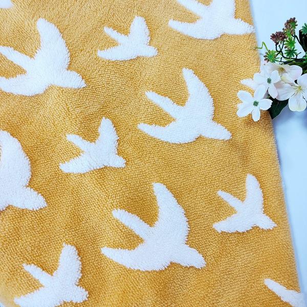 Jacquard Shu Velveteen Fabric 300gsm para a tela 100% do velo do luxuoso do poliéster de Sofa Cover do revestimento
