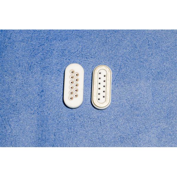 9.0-10.0 Dielectric Constant Metallized Ceramic >20KV/Mm For Appliance