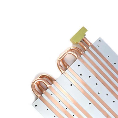 Double Tube Inlet Outlet Water Cold Plate for Laser Equipment