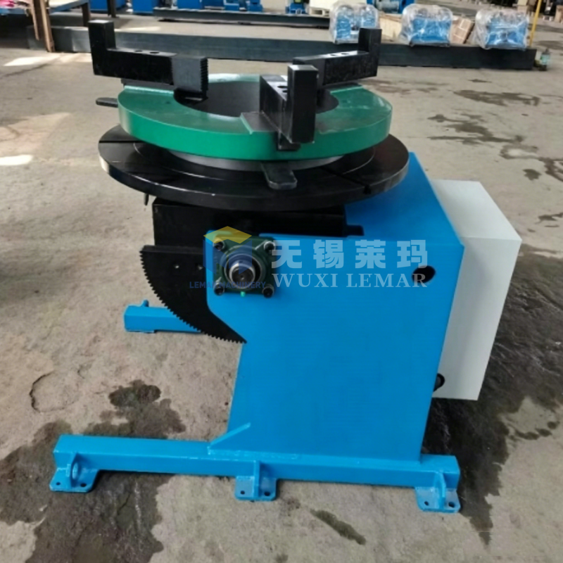 300kg Mini Welding Positioner Small Rotary Tilt Table for Pipe Sanitary Fitting Welding