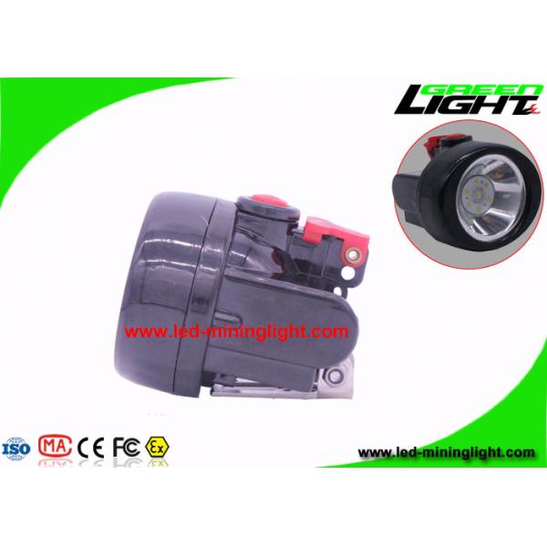 180mA 85 Lum Cordless Coal Miners Lamp , Safety Miners Head Torch Rechargeable