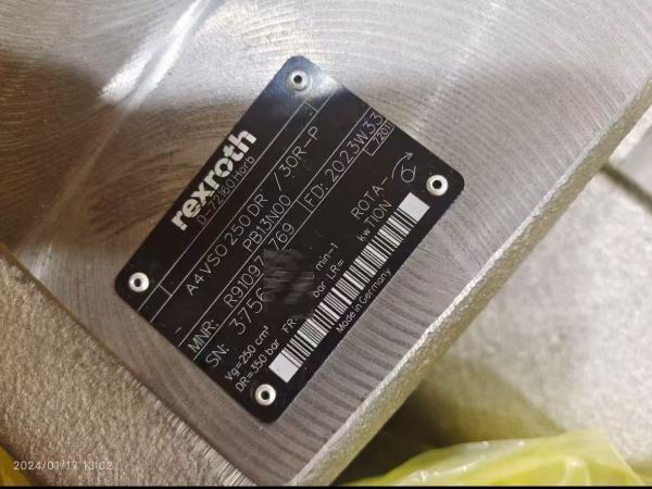 Bomba hidráulica Rexroth A4VSO180LR2 32MPA, bomba de engranajes de hierro fundido