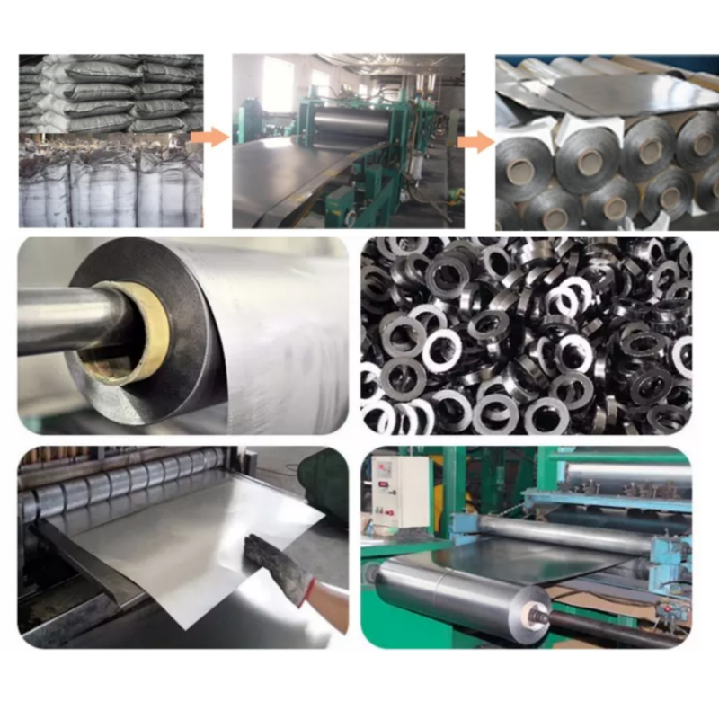 Flexible 3mm Carbon Graphite Paper With Metal Foil
