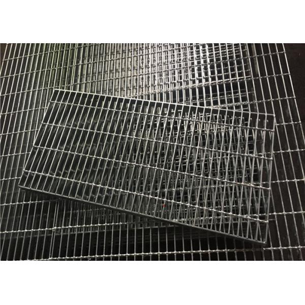 Rust Prevention Pressure Locked Steel Grating 200mm High Strength
