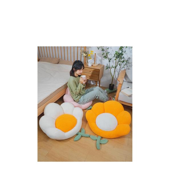 Pressure Relief Seat Cushion Pillow made of PP Cotton Knitted Material Cute Flower