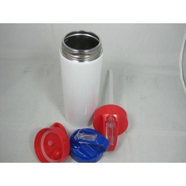 stainless steel sports bottle with straw/500ml sports bottle