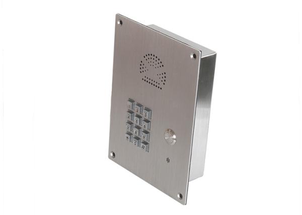 Tipo Handsfree análogo da emergência da linha de apoio ao cliente do telefone de aço inoxidável da emergência do elevador