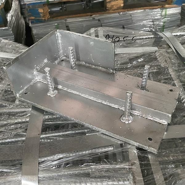 Standard Metal Embed Steel Plate In Concrete 4mm 6mm For Long Lasting Durability