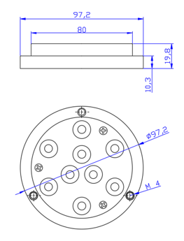 27В 316 СС 12 морских подводных вольта светов СИД для яхты, шлюпки