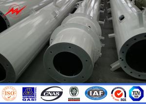 110kv Transmission Tower Telecommunication Antenna Steel Mono Pole Tower For
