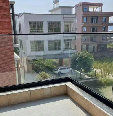 Fácil mantenimiento Rejilla de aluminio y vidrio de alta resistencia con grúa