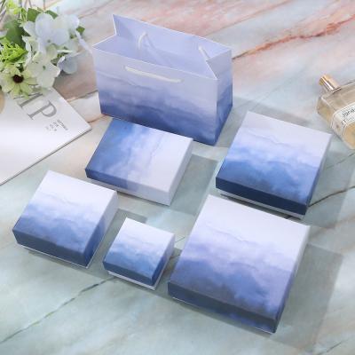 Gradient Colorful Jewelry Packaging Box For Necklace Earrings