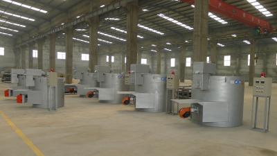 LPG Gas Fired 250KG Vacuum Small Electric Furnace For Melting Metal 0.60Mpa