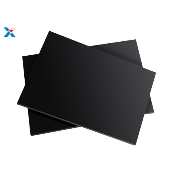 Black Matte 1mm Frosted Acrylic Sheet Custom Large Acrylic Board