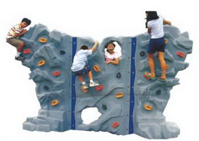Interior Freestanding Rock Climbing Wall , Toddler Rock Climbing Wall High Rigidity