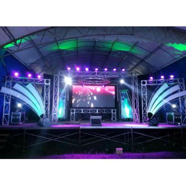 Fixed Installation P4 Indoor LED Advertising Screen for Stage , LED Video Display