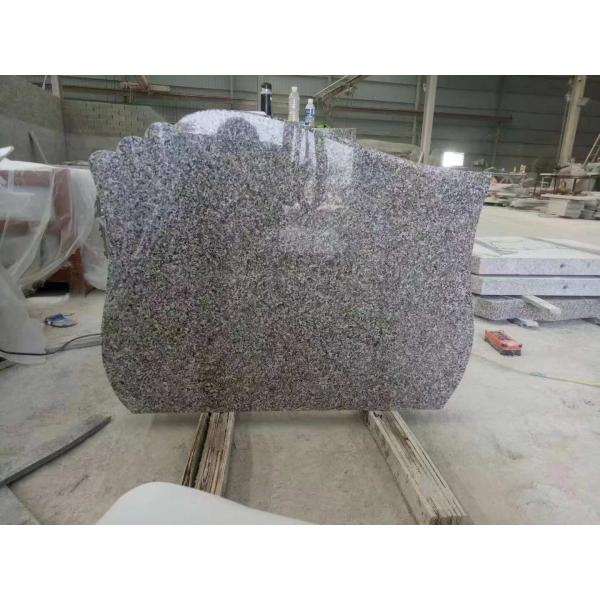 Grey / Brown Granite Memorial Headstones , Memorial Granite Stones Granite Grave Slabs