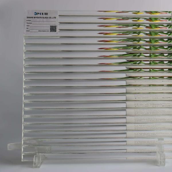 Fluted Frosted Glass 10mm 12mm For Partition Walls Reeded