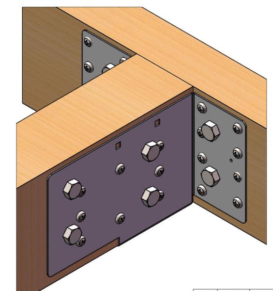 Multi Girder Bracket For Fixing Standard Truss To Girder Truss