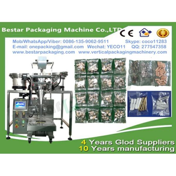 Amazing Bolts counting and packing machine, Bolts pouch making machine,Bolts weighting and packing machine