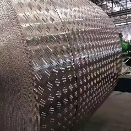 5mm Aluminum Steel Coil 1060 5005 5052 Metal Roll Embossed Recyable