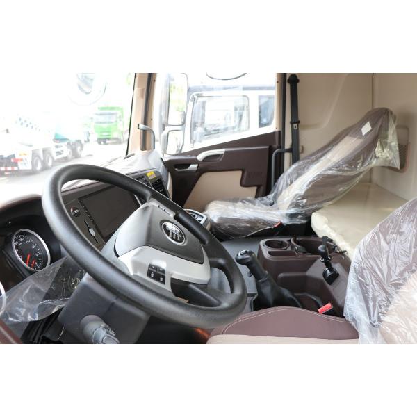 10м3 Бетонный смеситель грузовик Jiefang 8×4 смеситель двигатель СНГ 410 л.с. Шесть цилиндров Плоская кабина