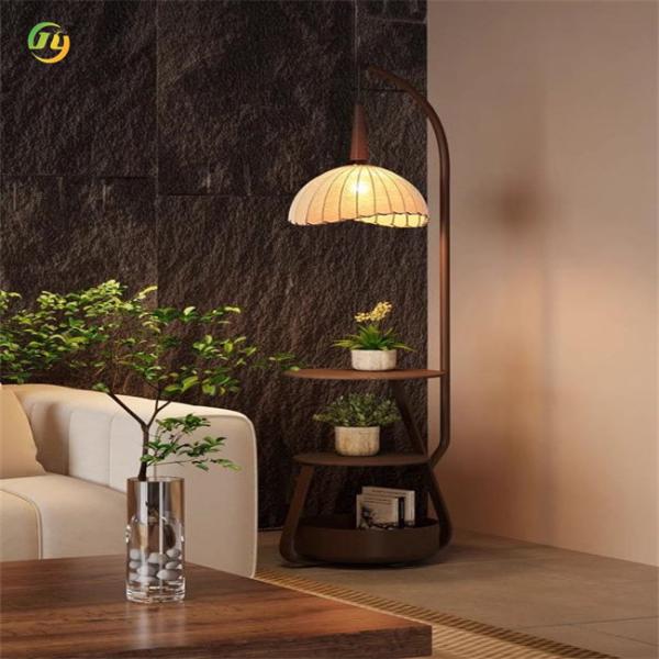 JYLIGHTING Modern Design Table Practical Light Luxury Retro Lantern Led Floor Lamp Standing Indoor