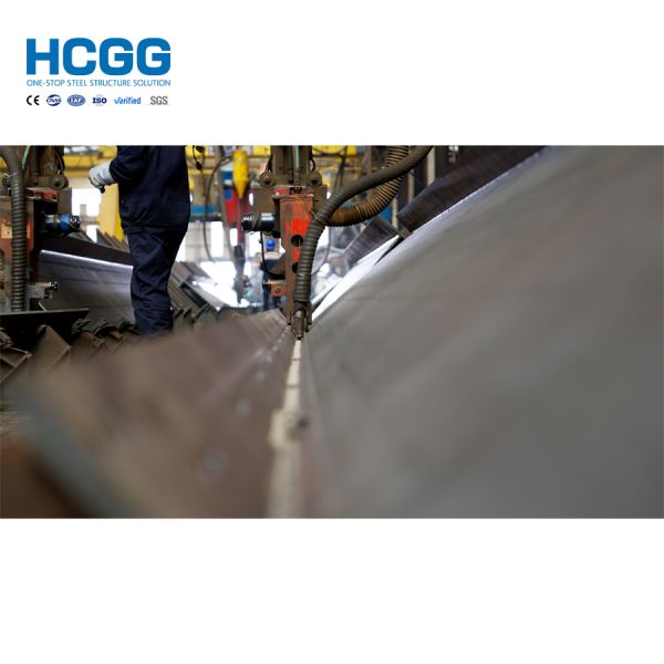 Thermal Insulation Steel Frame Factory Building Heavy Duty CE EN1090 ISO9001