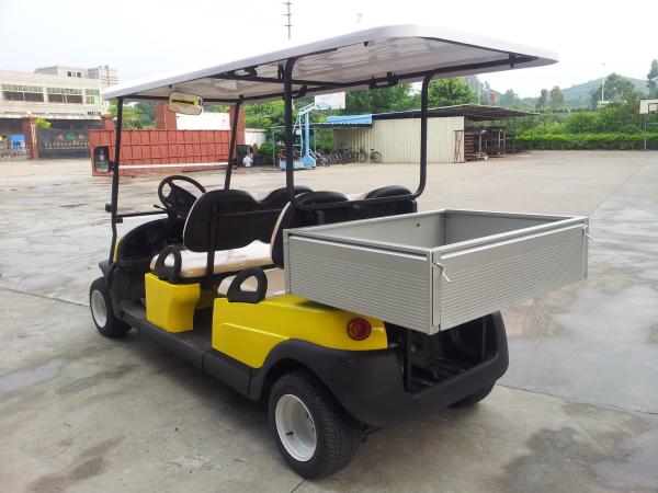 Avant - Garde Practical 4 Seater Golf Cart , 4 Wheel Drive Golf Cart With The Rear Packing