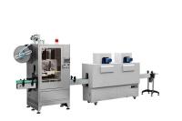 luva da máquina de embalagem do psiquiatra do PLC de 100bpm TASI auto que etiqueta 7 quilowatts