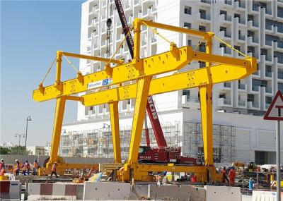 Double Girder Beam Electric Goliath Or Gantry Frame Crane Equipment