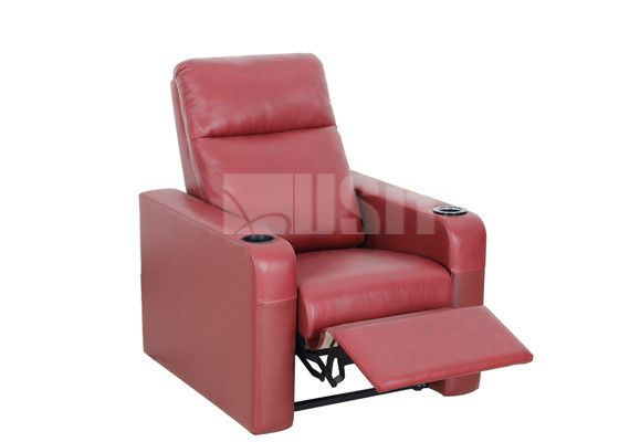 USIT 580mm Lift Up Recliner Home Theater Seating With Thick Padded Seat And Back