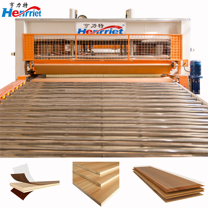 Short Cycle Hot Pressing Automation Line with 80 T Maximum Pressure, 4600mm*2650mm Work Platen Size, and 20 MPa System Pressure