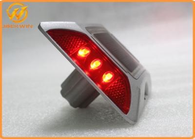 High Compression Resistant Solar Aluminum Road Cats Eyes 130 * 120 * 75mm