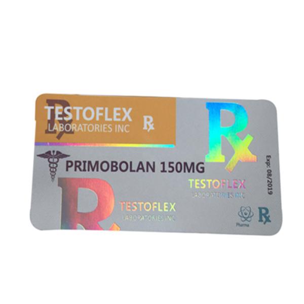 Голографические ярлыки пробирки рецепта/образцы изготовленных на заказ слипчивых стикеров свободные