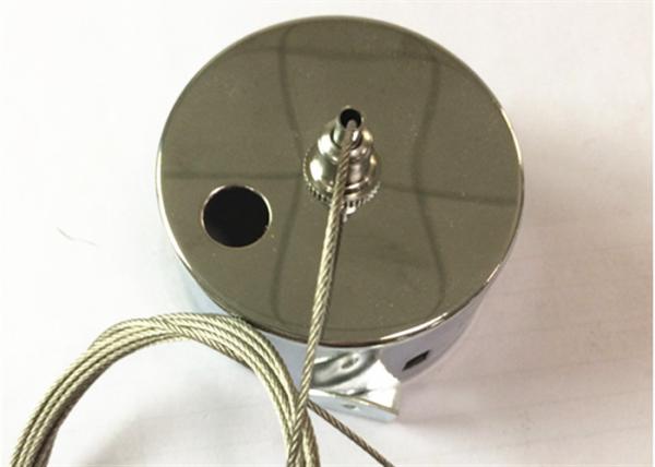 Steel Canopy Ceiling Cable Hanging System With Brass Material Gripper Plus Clips