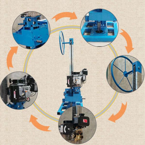 Small hydraulic 50c core drilling rig used for geological exploration