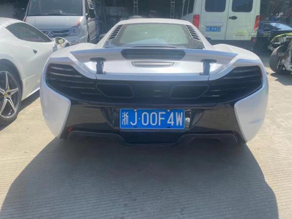 For McLaren MP4-12C Body Kit MP4-12C Upgrades the 650S-style Front and Rear Bumper Spoiler Hood Headlights
