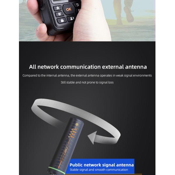 GPS WiFi POC Network Walkie Talkie 4G POC Two Way Radio with Long Range Communication