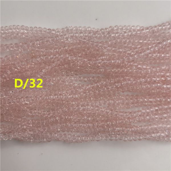3mm Rondelle Crystal Beads Loose Glass Beads Crystal Beads for Jewelry Making