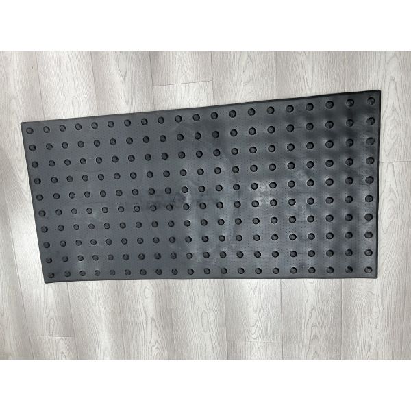 Beijing Roadsafe PVC Adhesive Black Tactile Tiles 60 *120cm / Indicator Mat & Stud Paving for Blind Guidance Indicator