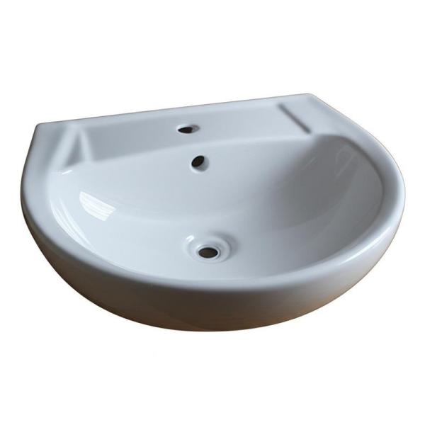 Ceramic Vessel Wash Hand Basin hang Sink Parts in Bathroom Sinks