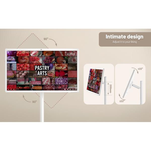 Stand By Me Smart TV 32 Inch Touch Screen LCD Smart Portable TV Rechargeable