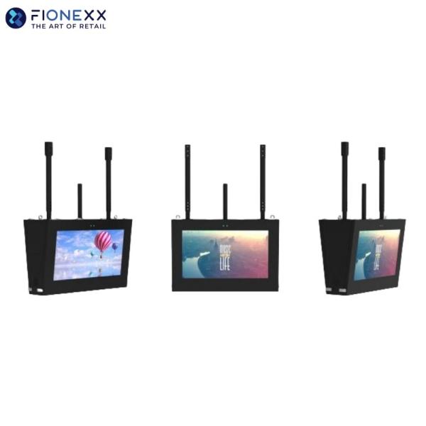 1080P 2000nits Parada de autobús Información colgante señalización 32/49/55/65 pulgadas para opcional