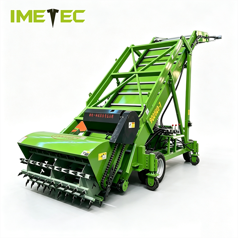 Compact Electric Silage Loader Reclaimer Silo Cutter Harvest Equipment
